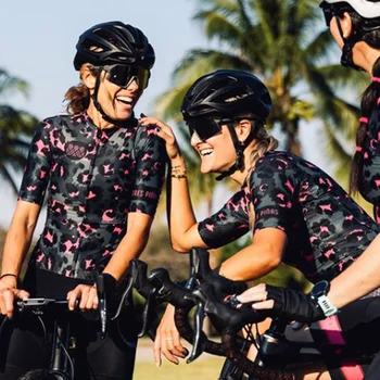 2021 Moterų Tres Pinas dviračių nustatyti ispanijos dviračių drabužių Kvėpuojantis net greito džiovinimo audinio 9D gelio pagalvėlės uci mtb dviračių rinkinys - 