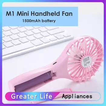 Mini Mini Nešiojamą Asmens Ventiliatorius 3 Vėjo Greitis Padarinių USB Įkrovimo Nešiojamų Silent Stalas Stalo Aušinimo Ventiliatorius - 