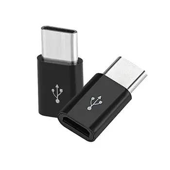 Tipas-c Micro USB Adapterį V8 Sąsaja Duomenų Eilutės Į TIPO C Sąsaja Įkrovimo Konverteris OTG 