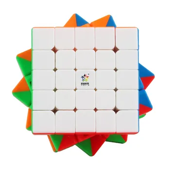 YuXin Juoda Kirin 5x5 Magic Cube 5x5x5 Greitis Kubo 5Layers Stickerless SpeedCube Dėlionės, Žaislų, Cuberspeed Vaikams, Vaikams, Dovana - 
