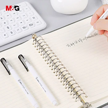M&G ultra-paprastas elegantiškas gelio rašiklis mokyklinės prekės, rašymo aukštos kokybės 0,5 mm, juodos biuro reikmenys dovana rašiklis su draugo mergina - 