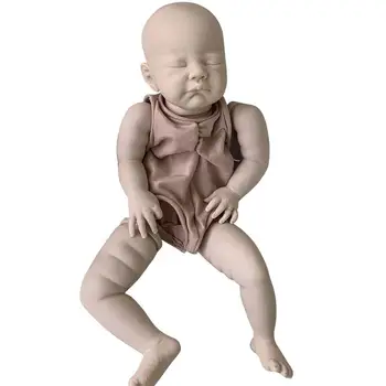Su Audiniu Kūno Lėlės Soft Real Skin Šviežios Spalvos, Pilnas Komplektas Lėlės Miega Kūdikis 