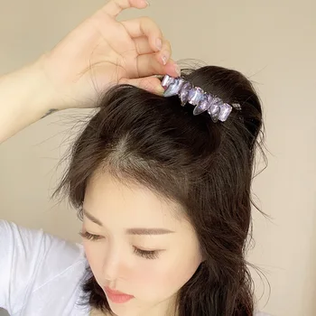 Elegantiškas Drugelis Pavasario Įrašą Staigius Prabangūs Papuošalai Kalnų Krištolas Plaukų Clips Mados Korėjos Mergaičių, Moterų Vinjetė Plaukų Aksesuarai - 