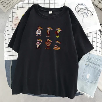 Sayido 520 Mielas Kūrybiškumą Spausdinti Moterų Tshirts Mados Modelis Tee Drabužius Vasarą Tinka T Shirts Hip-Hop Negabaritinių Moteriški Marškinėliai - 