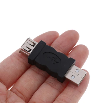 USB Jungtis 6pin USB 2.0 1394 Moterų Jack Male Kištuko Adapterį Firewire IEEE 1394 Su USB Male Plug Konverteris - 