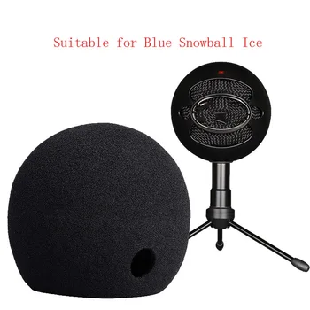 Putų Mikrofonas Priekinio stiklo Blue Snowball Ice Kondensatorius, Mikrofonai - kaip pop filtras mikrofonai - 