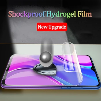 Pilnas draudimas Hidrogelio Filmas LG Aksomo V30 V30S V35 V40 V50 V50S G8X G7 G8 Plius ThinQ 5G Screen Protector Filmas - 