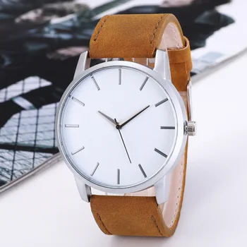 Aukštos kokybės mados ir laisvalaikio vyriški žiūrėti mados verslo kvarco žiūrėti šlifavimo odos diržas Watch064 - 