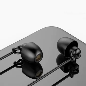 Naujas Sporto HIFI Ausines Didmeninė Laidinio Super Bass 3.5 mm Plyšių Spalvingą laisvų Rankų įrangos Ausinių su Mikrofonu Rankose Nemokamai Xiaomi - 