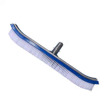 1 VNT baseinas valymo šepetys plastiko + aliuminis nešiojamų baseinas sienų valymo šepetys šepetys šepetys valymo rinkinys - 