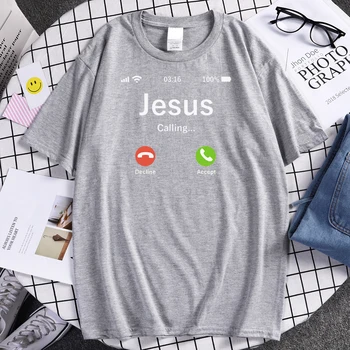 2021 Naują Atvykimo Jėzus Marškinėliai Juokinga Raginama Priimti Arba Atmesti, Kad Yra Klausimas, Dizainas Tikėjimo Grožėtis Aukštos Kokybės Prekės T-Shirt - 