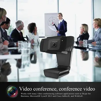 480/1080P Pasukti HD web Kamera Su Mikrofonu USB 2.0 PC Camera-Live Transliacijos Vaizdo skambučius Konferencijos Darbą - 