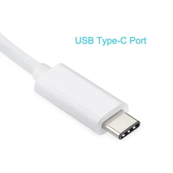 USB-C prie LAN RJ45, Ethernet Tinklo Kabelis Adapteris 3 USB 2.0 Port Hub Bilgisayar Multi Usb Hub Ugreen C Tipo Kompiuterį - 