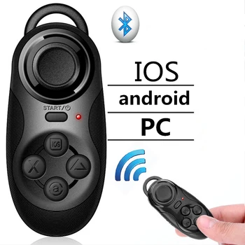 Mini Bluetooth V3.0 Daugiafunkcį Wireless Gamepad Nuotolinio valdymo pultelis Android / iOS 
