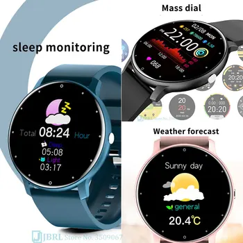 2021 Smart Watch Vyrai Moterys Smartwatch Sport Fitness Tracker Laikrodžiai, Skirta 