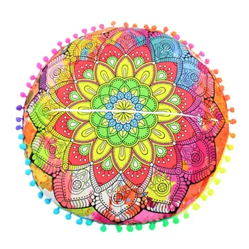 2021top namų dekoro Indijos Mandala Grindų Pagalvės Turas Bohemijos Pagalvėlės, Pagalvės Padengti Atveju Pagalvėlės домашний декор - 