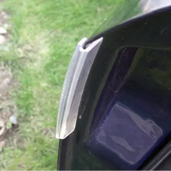 8pcs Automobilio Durelių Krašto Skaidrus Anti Nulio Apsauga Juostelėmis, galinio vaizdo Veidrodėliai Anti-susidūrimo Gynėjas Lipdukas Bamperis - 