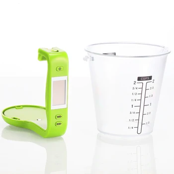 Elektroninis Skaitmeninis LCD Ekranas Virtuvės Matavimo Puodeliai Virtuvės Maisto, Vandens Virimo Matavimo puodeliai skalę Temperatūros Matavimo Puodeliai - 