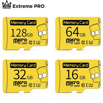 Realių Talpos Micro SD Kortelė 4GB 8GB 16GB 32GB 64GB 128GB Didelės spartos 10 Klasė Mini SD Kortele Atminties SD Kortelės, 