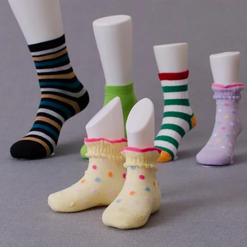 1 vnt Vaikams, Vaikams, Kūdikių Koja Modelis Įrankiai Kojų Manekenas Batai Kojinių Rodyti Sunku Įrankių Tiekimą, 2 Spalvų - 