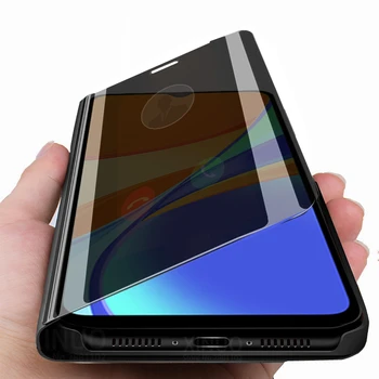Smart Veidrodis atveju xiaomi redmi 9C NFC apversti stovėti knygos viršelio xiaomi redmi 9 C c9 dėl redmi9C xiomi redme 9C apima coque - 