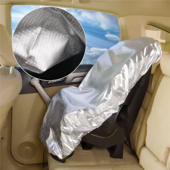 Automobilių Sėdynės Baby Seat Saulės Atspalvis, Raštas Vaikams, Vaikams iš Aliuminio Plėvelę, skėtį nuo saulės UV Protector Dulkių Izoliacija Padengti TXTB1 - 