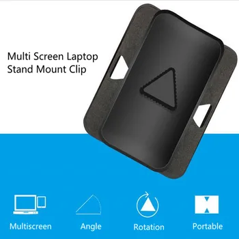 2vnt/daug Multi Screen Dual/ Triple Stebėti Įrašą Stovėti Nešiojamas Mount Įrašą Tablet Telefonas Prisijungia Laikiklis Laikiklis Rems Visas Ekranas - 