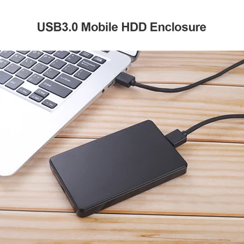 Išorinio Kietojo disko Disko Gaubto Atveju SATA Įrankį Nemokamai Matinis USB 3.0 2,5 colių Buitinių Kompiuterių Saugos Dalis - 