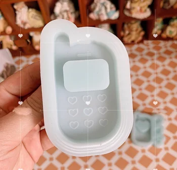 Tll-001 3D mielas telefonas formos dreni mobiliojo telefono shaker pelėsių silikono formos rankų darbo atkartojimo - 