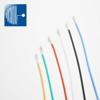 Triumfas kabelis aukštos kokybės FF46-0,5 mm/0,75 mm ETFE aukštos temperatūros itin smulkios kietosios elektroninių laidas 5M užsakymą spalva kabelis 