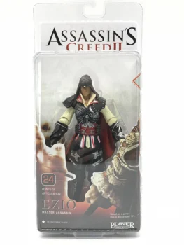 NECA Veiksmų Skaičius, Assassin ' s Creed 2, 2 Kartos Ezio Balta Creed 7 colių Kilnojamojo Lėlės Modelis Žaislų Kolekcija Dovana - 