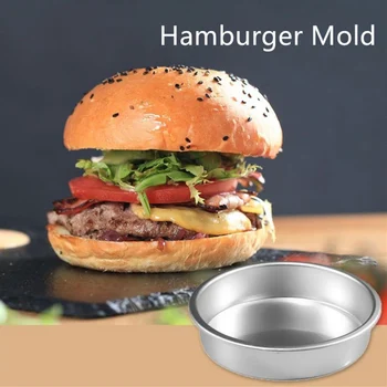 Aliuminio Torto Formos Apvalus Visos Ne Klijuoti Apačioje Pudingas Pelėsių Hamburger 