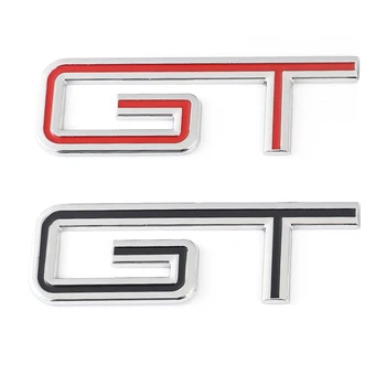 3D Metalo Automobilių Lipdukai Ženklelis Emblema Uodega Lipdukai GT Logotipas Grand Tour BMW X6 X5 Ford Mustang Focus Mk 1 2 3 7 Mondeo Automobilių Stilius - 
