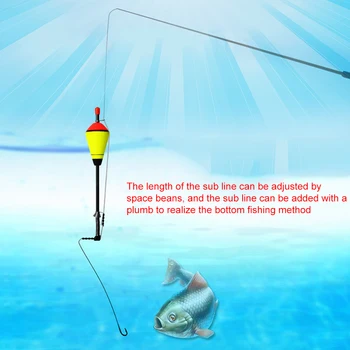 Nešiojamosios Automatinio Žvejybos Plaukti Žvejybos Bobber Rinkinys Karpis Plūduriuojantis Įrenginys - 
