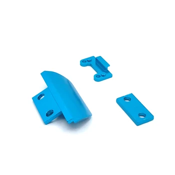 Metalo Uodega Fiksuotas Dalis Uodegos Sparno Firmware jungiamųjų Detalių Rinkinys, skirtas Wltoys 144001 1/14 4WD Blue & Metalo Stabdžių Susidūrimo Bamperis - 