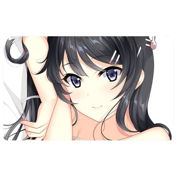 Jp Anime Dakimakura Sakurajima Mai Animacija Hugging Kūną Atgal Pagalvės užvalkalą Padengti Cosplay Pagalvėlė Otaku 35*55/160*50cm Užvalkalas - 