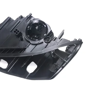 Bmw f30 2016-2018 F35 shell 3 serijos priekinis žibintas juodas korpusas, objektyvo dangtelis umbra priekinis žibintas juoda bazė Juodo plastiko namas - 