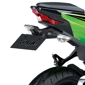 Motociklo Licenciją Plokštelės Laikiklis Laikiklis Rėmo Uodega Tvarkinga Sparnas Eliminator Už Kawasaki Ninja 400 Ninja400 Z400 2017 2018 2019 20 - 