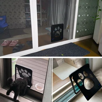 Buitinių Pet Ekrano Duris Katė Mažų Šunų Mažylis Magnetinio Saugus Atvartu Ekrano Vartų Automatinės Durys, Rakinama Mažųjų Kačių Kačiukai - 