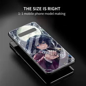 Demon Slayer Tanjirou Atveju, Samsung Galaxy S20 FE S10 S9 Plus S21 Ultra S8 S10e 10 Pastaba Lite 20 9 Stiklo Funda Telefono Dangtelį Maišeliu - 