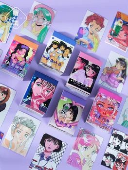 50 Vnt Mielas Anime Mergina Washi Lipdukų Knyga Albumų Dienoraštis Kalendorius Apdailos Scarpbook Leidinys Vaikams 