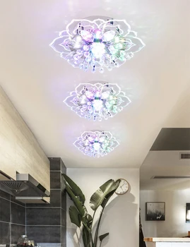 Mažų Kristalų Led Lubų šviesos, Virtuvė, Koridorius, Modernus Minimalistinio embedded paviršinės montuotės Dekoratyvinis Turas Lubų Lempa - 