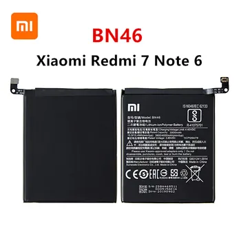 Xiao mi Originalus BN46 4000mAh Bateriją Xiaomi Redmi 7 Redmi7 Redmi 6 Pastaba Redmi Note6 Note8 8 Pastaba BN46 Baterijas +Įrankiai - 