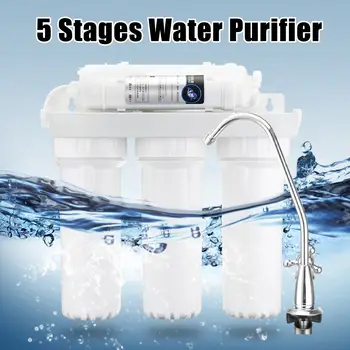 7 Etapas UF Ultrafiltravimas Geriamojo Vandens Filtravimo Sistema Namų Virtuvėje Valytuvas, Vandens Filtrai, Su Maišytuvo Vožtuvas Vandens Vamzdis - 