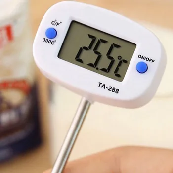 Virtuvės Pasukimo Kepsnių Termometras Maisto Kepimo Termometras Temperatūros Matavimo Esminius Pienas, Aliejus, Temperatūros Matuoklis - 