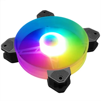 Coolmoon 12CM RGB, Ventiliatorius 120mm A-RGB, VENTILIATORIUS 5V Muzikos Ritmo Reguliatorius-RGB Važiuoklės AURA SYNC Vandens Aušintuvas Užsakymą Už Mod Tylus Ventiliatorius - 