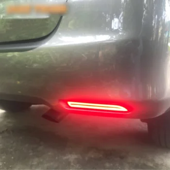 Automobilio LED Galiniai žibintai, bamperis Asamblėjos Galinis Rūko Žibintas Auto Stabdžių Atšvaitas Toyota Innova 