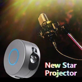 Nuotolinio Valdymo Spalvinga Žvaigždėtas Dangus Lempa LED Lazerių Projekcijos Šalies Klubas, Diskoteka Galaxy par Naktį Šviesos su Valdikliu dropship - 