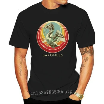 Naujas Baronienė Roko grupės Antis Logotipą, trumpomis Rankovėmis VYRIŠKI Juodi Marškinėliai Dydis S-5Xl Kvėpuojantis Tee Marškinėliai - 