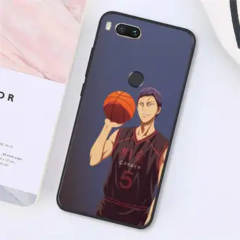 Kurokos Krepšelį krepšinio anime Telefoną Atveju Xiaomi Redmi pastaba 7 8 9 t k30 max3 9 s 10 pro lite Prabangos prekės shell funda coque - 